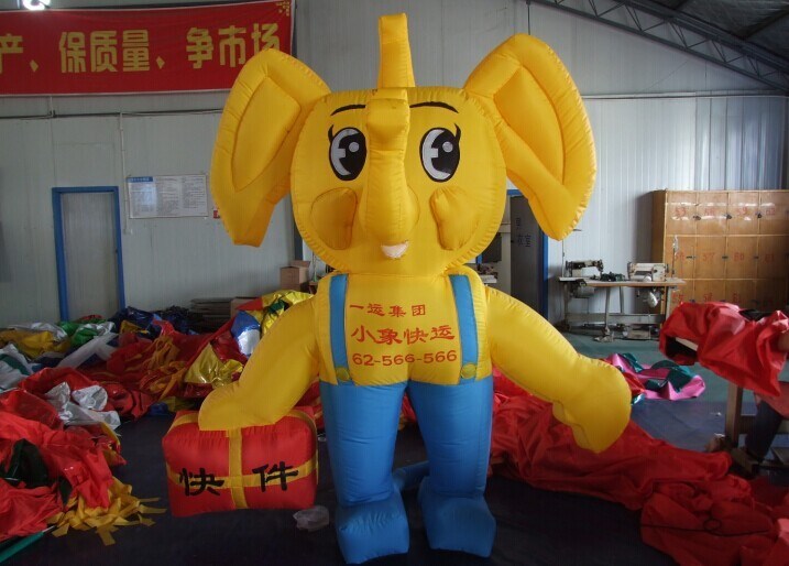 萍乡大象充气卡通气模